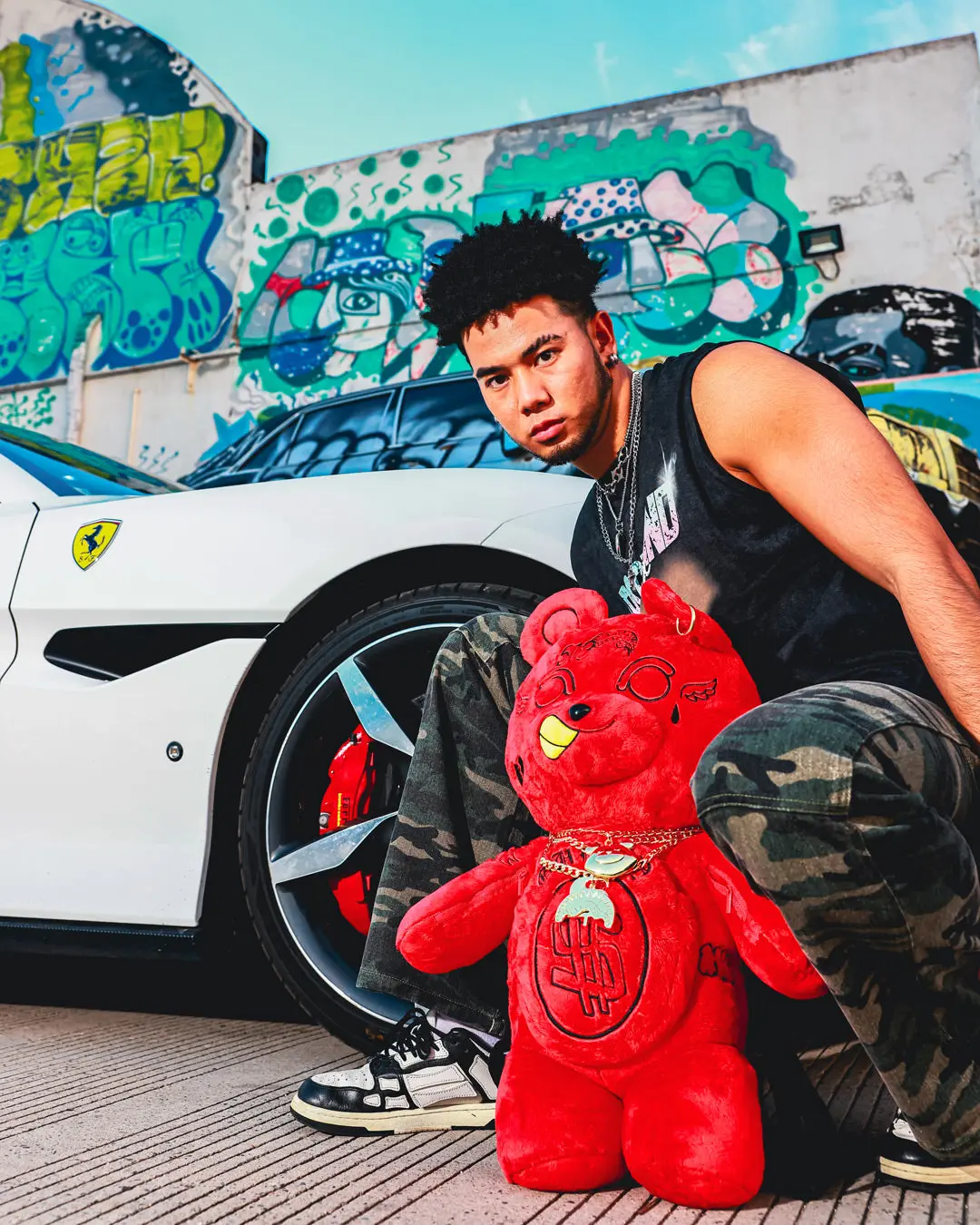 DIABLO PLUSH TEDDYBEAR BACKPACK - Image 2