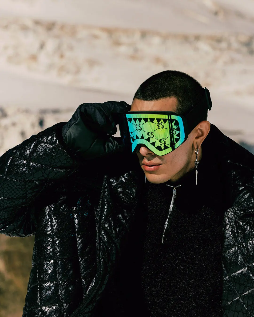 THE STREET MOUNTAIN SKI GOGGLES (INTERCHANGEABLE 3 LENSES) - Image 12