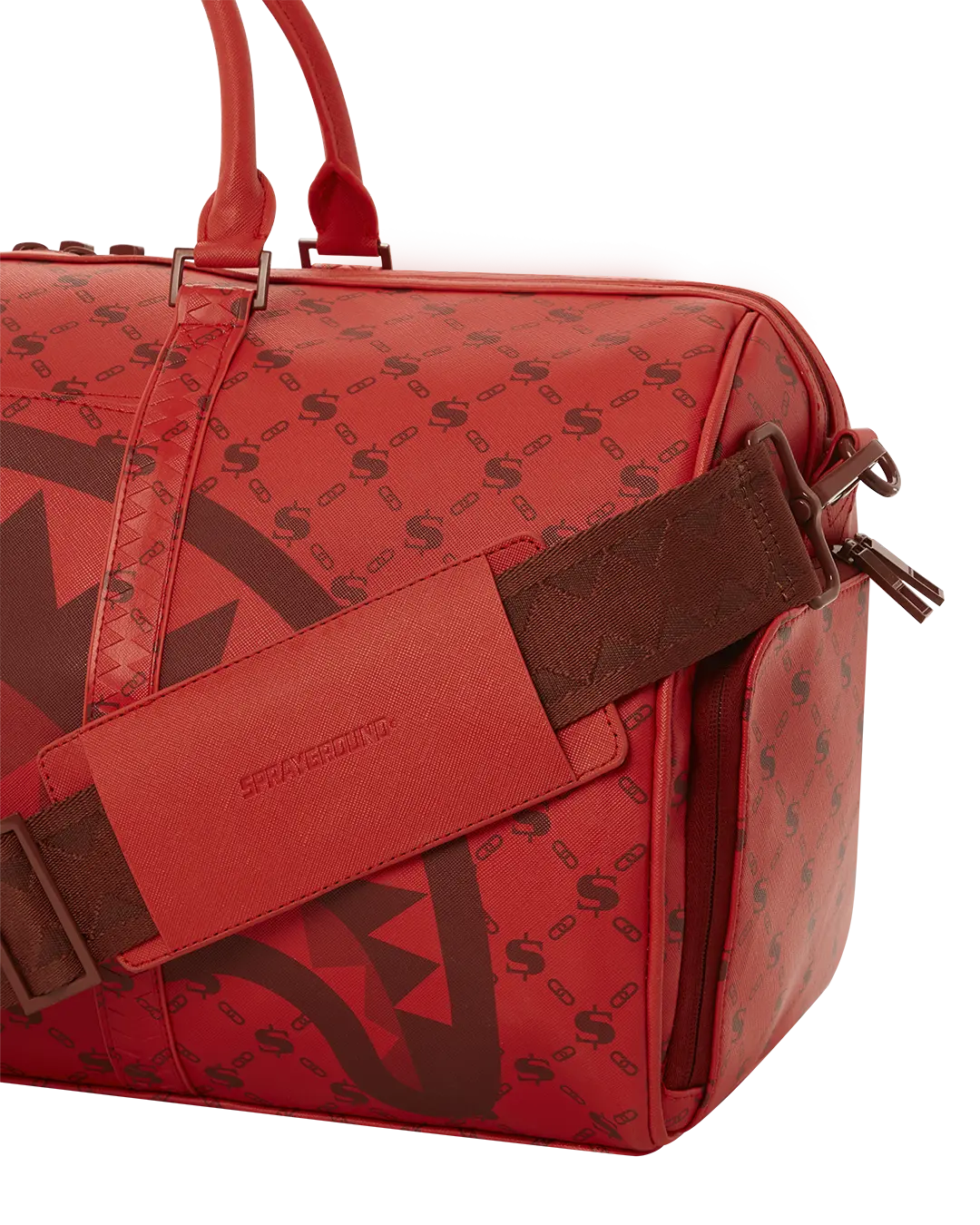 MONEY PATTERN BRICK DUFFLE - Image 9