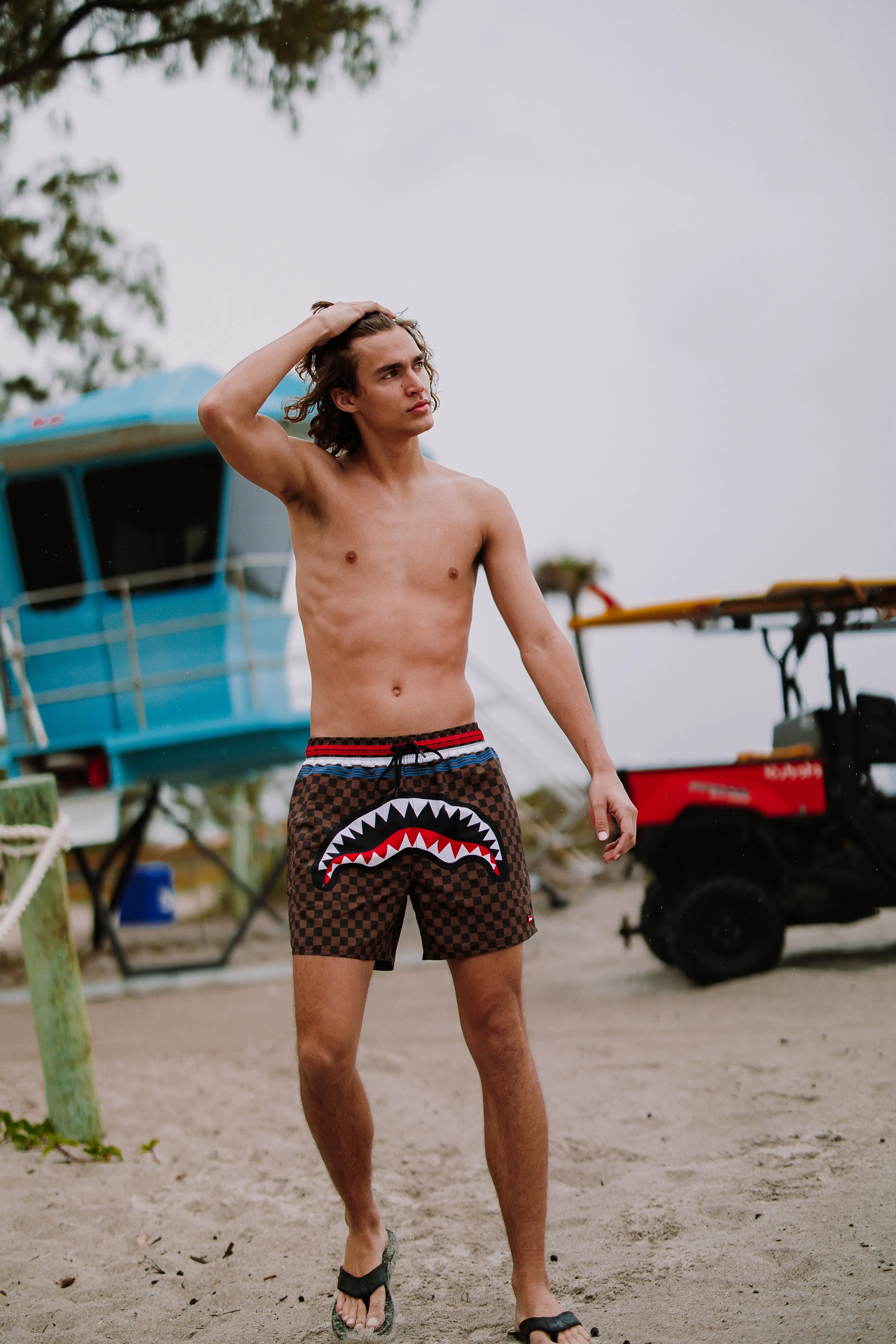 SHARKS IN PARIS GT SWIM SHORTS - Image 6