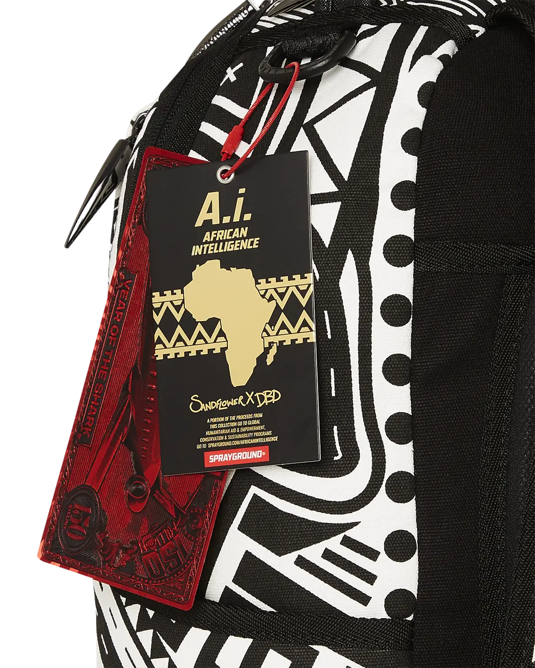 A.I. AFRICAN INTELLIGENCE THE SKYHAWK BACKPACK - SANDFLOWER COLLAB - Image 16