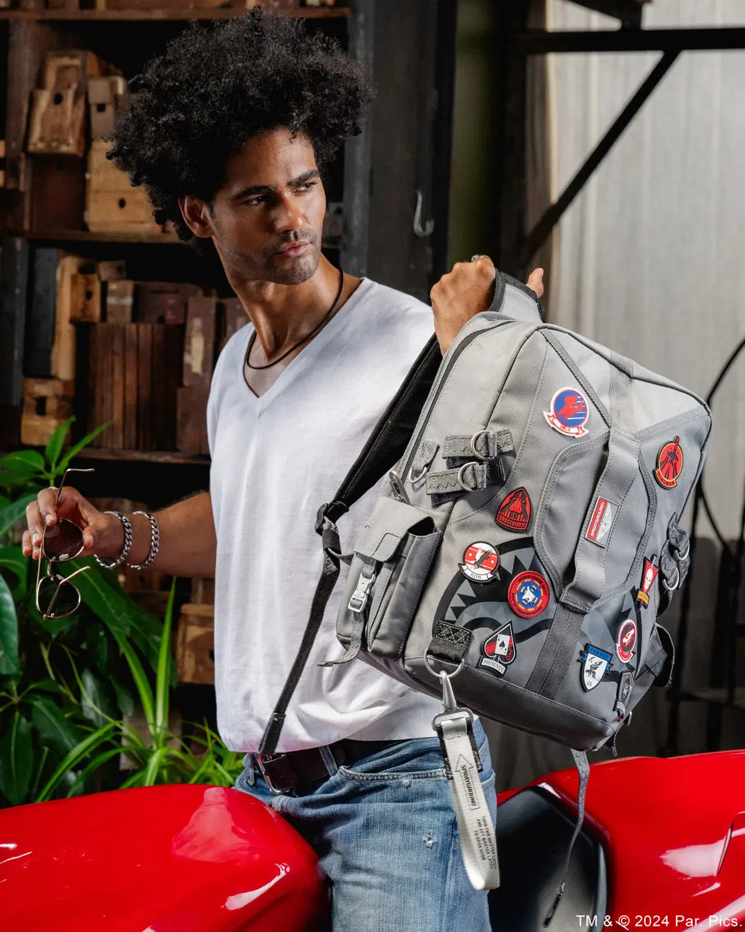 TOP GUN FLIGHT CREW OFFICIAL COLLAB PILOT BACKPACK - Image 2