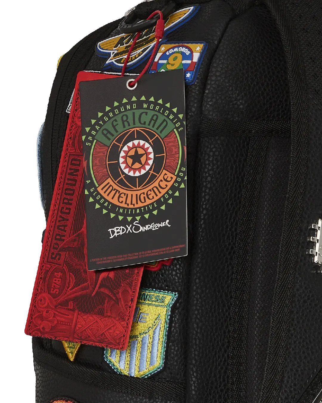 A.I. THE 54 (PATCHES OF AFRICA) CARGO BACKPACK - Image 15