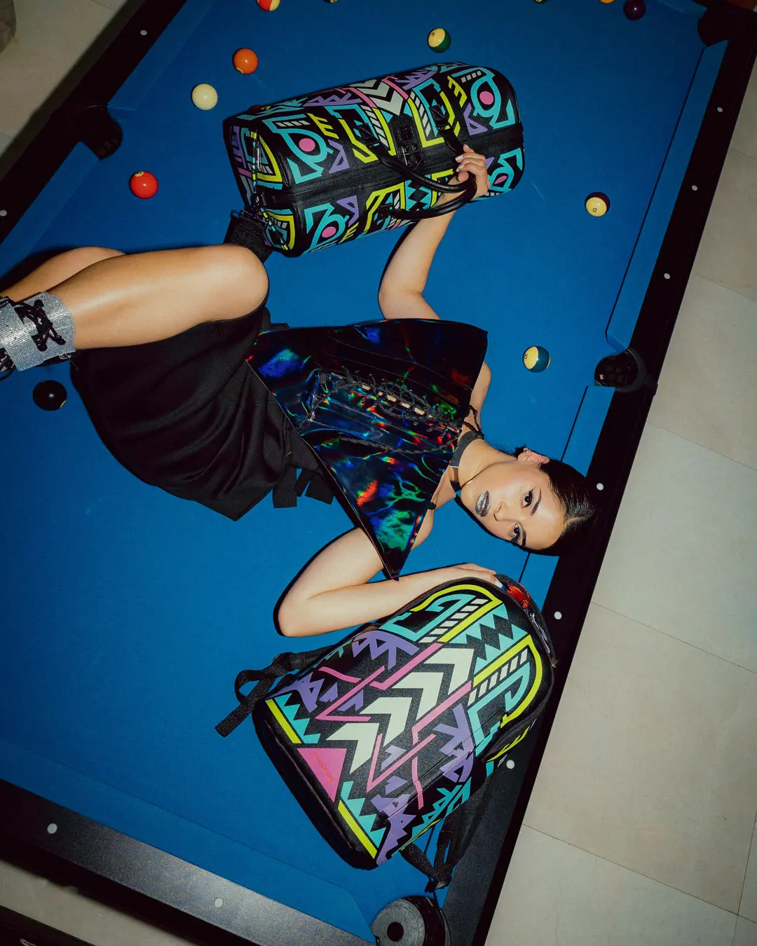 A.I. PATH TO THE FUTURE III DUFFLE - SANDFLOWER COLLAB (GLOW IN THE DARK) - Image 26