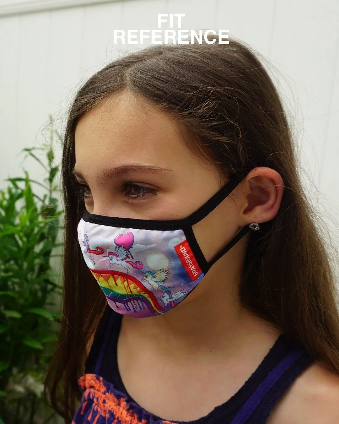 KIDS FORM FITTING MASK: SHARK ISLAND - Image 5