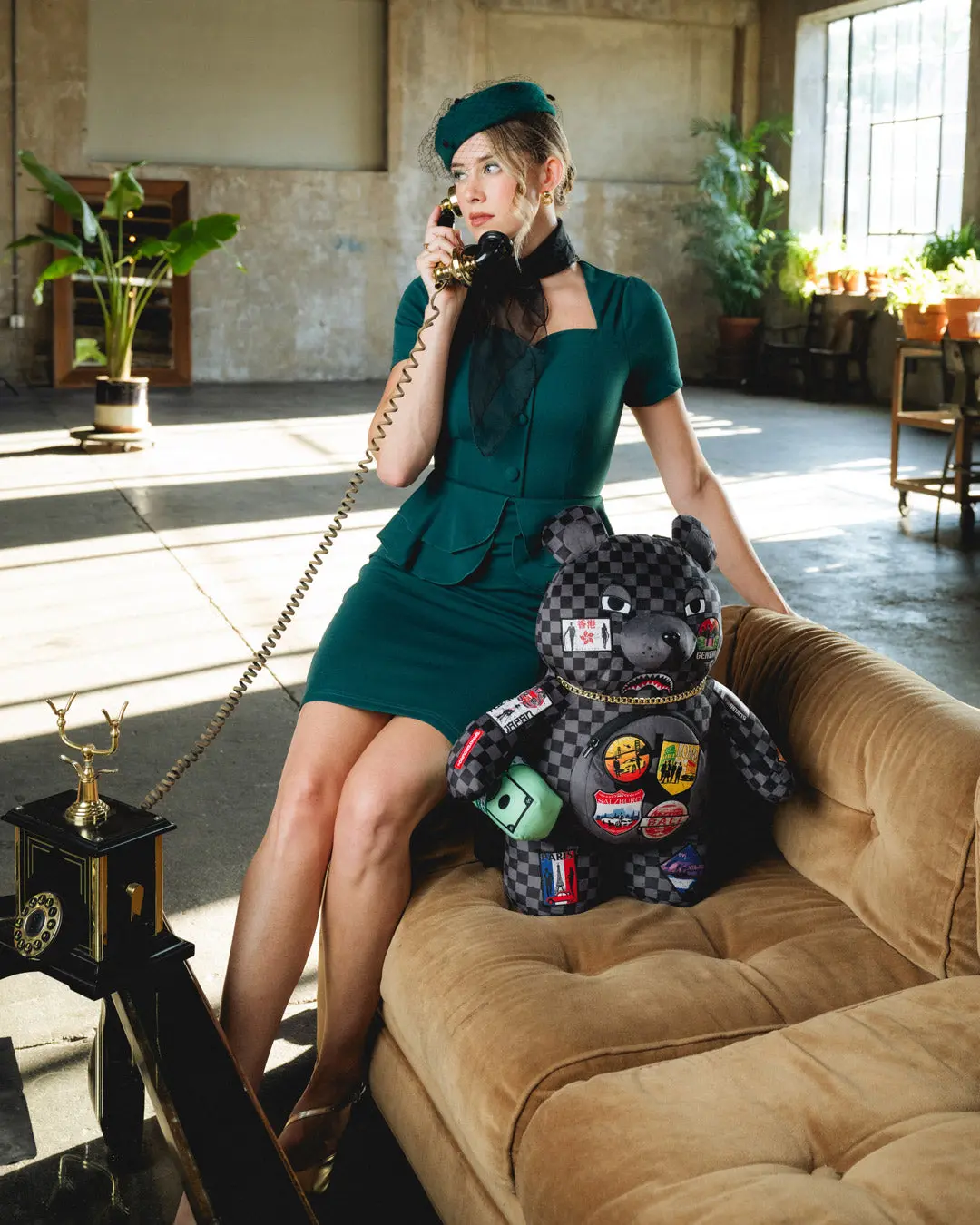 GLOBAL MOGUL UNLIMITED MILES MONEYBEAR TEDDYBEAR BACKPACK - Image 2