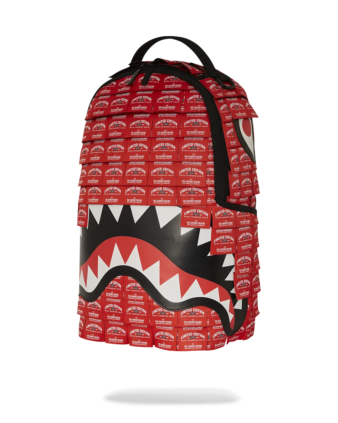 MADE OF WOVEN LABELS SHARK BACKPACK - Image 8