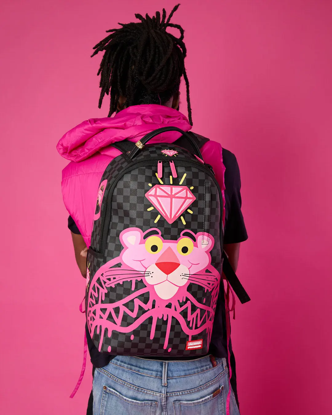 PINK PANTHER DIAMOND SHARK BACKPACK - Image 6