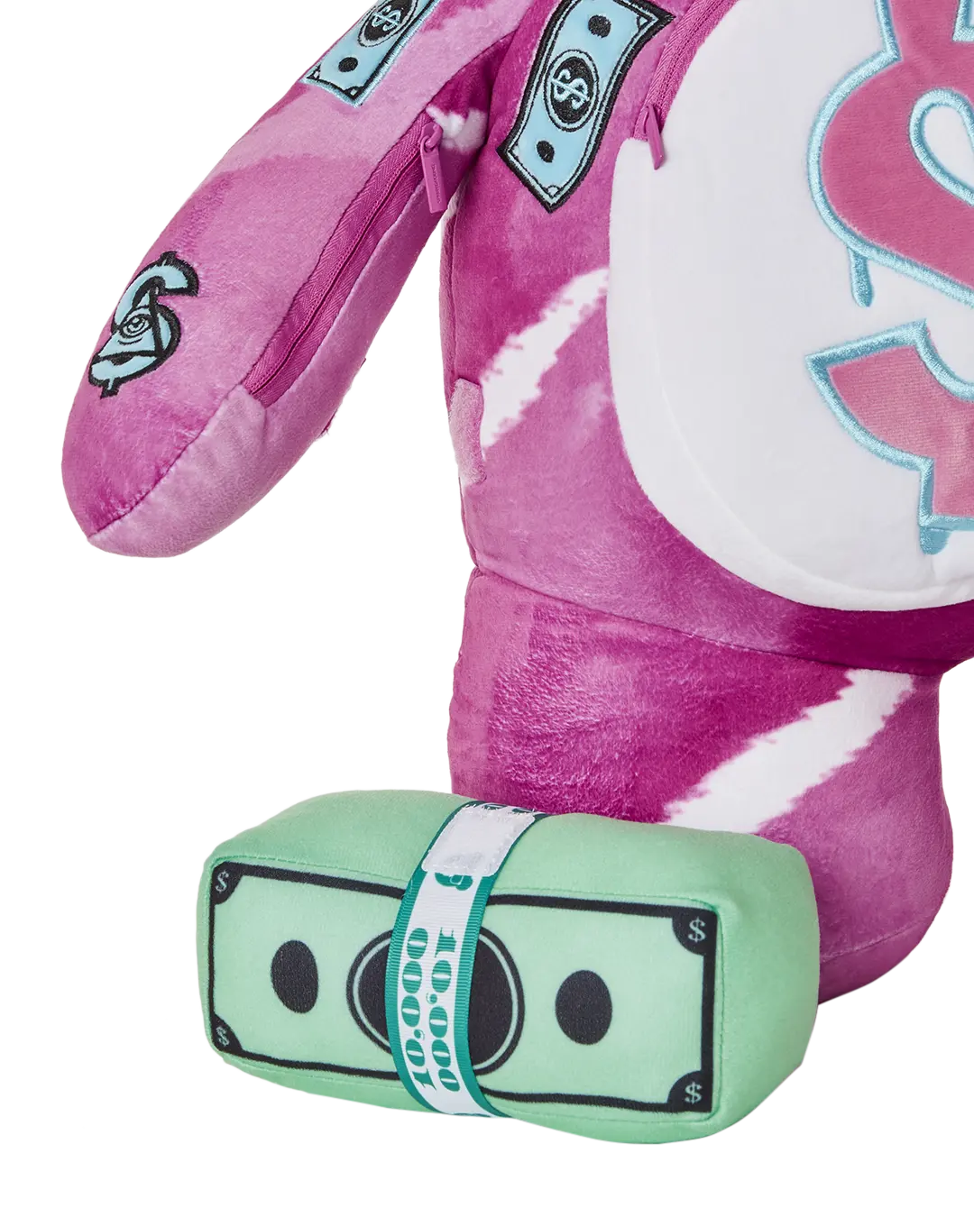 PINK PUNK MONEYBEAR TEDDYBEAR BACKPACK - Image 8