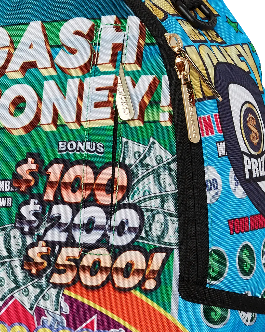BIG MONEY BIG MONEY BACKPACK (COMES WITH SCRATCH OFF PLAYING CARD) - Image 11