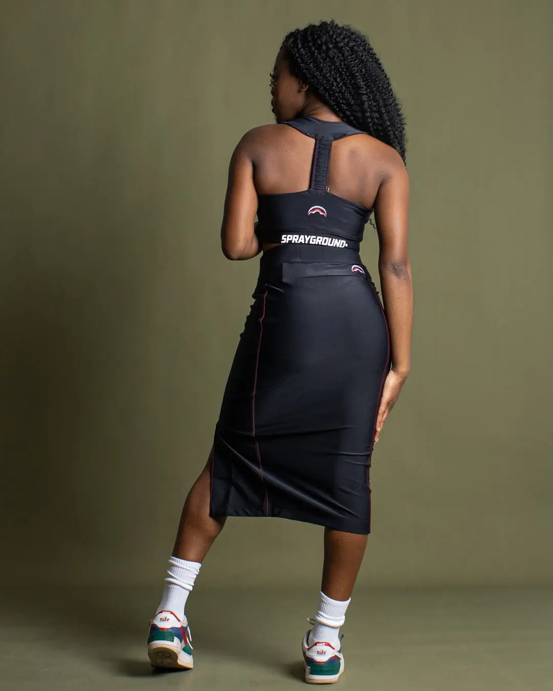 LONGUETTE SKIRT (BLACK) - Image 6