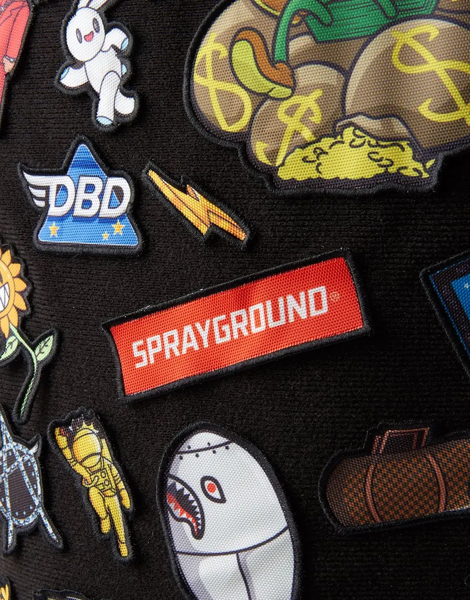 THE 32 REMOVABLE PATCHES VELCRO BACKPACK - Image 13