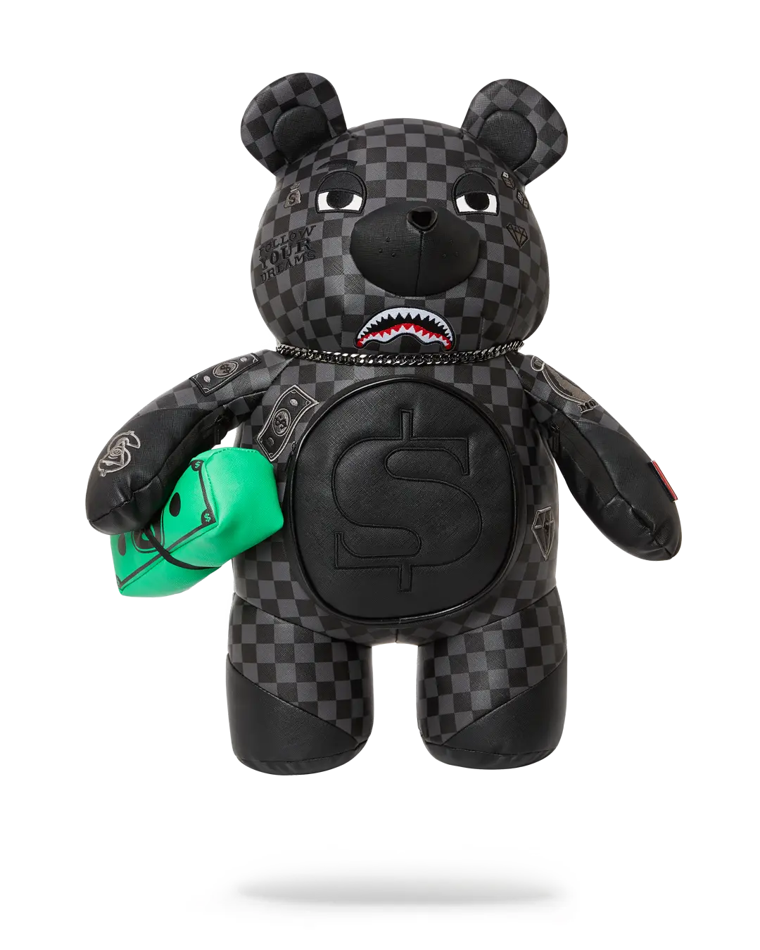 HENNY AIIR TO THE THRONE MONEYBEAR TEDDYBEAR BACKPACK