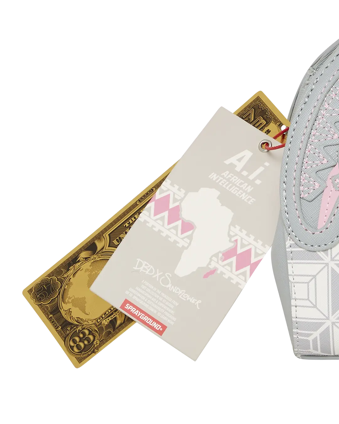 A.I.8 AFRICAN INTELLIGENCE BOOKED & BUSY SHARK HANDBAG - Image 15