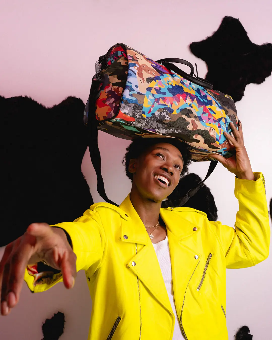 SLICED AND DICED CAMO DUFFLE - Image 2