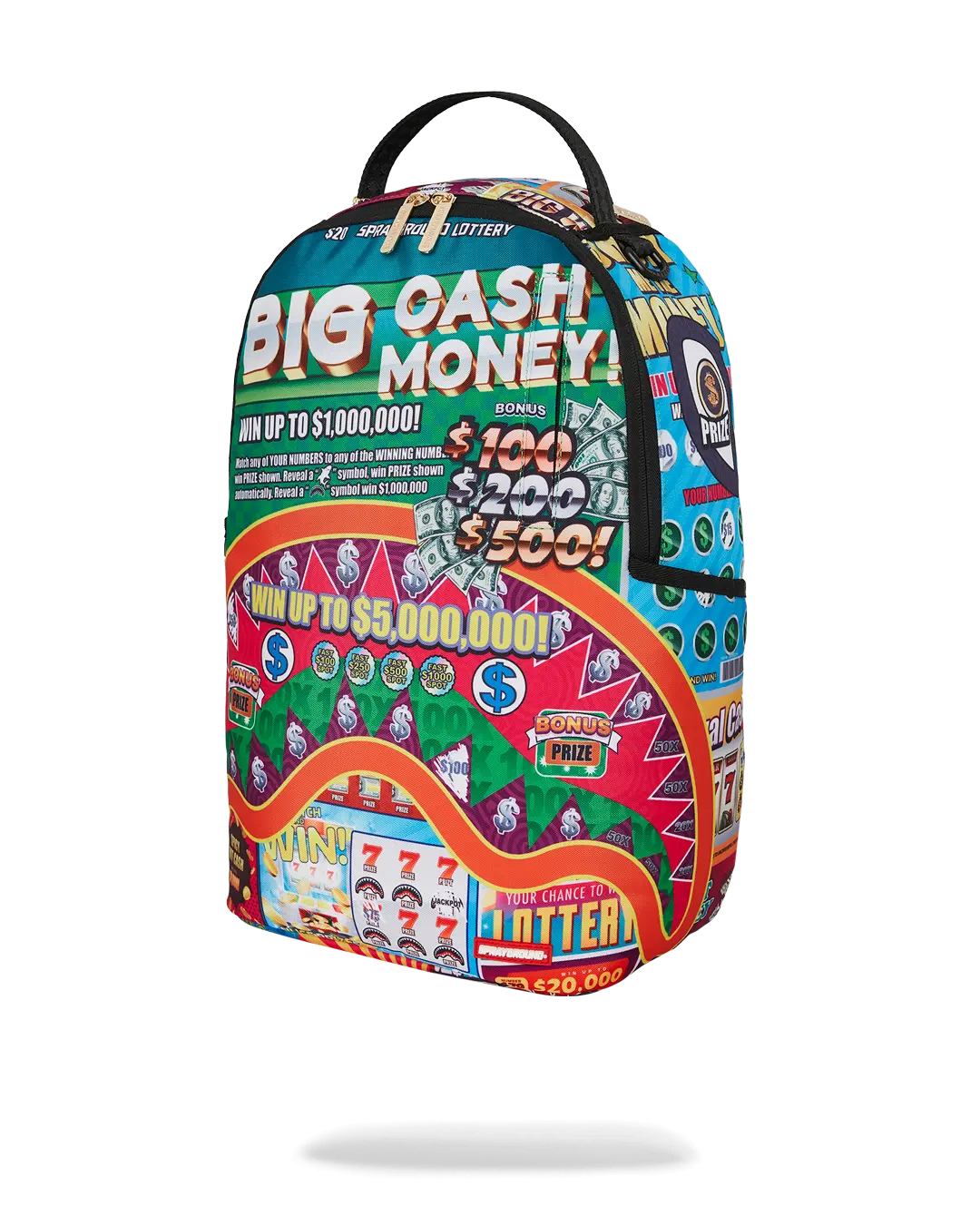 BIG MONEY BIG MONEY BACKPACK (COMES WITH SCRATCH OFF PLAYING CARD) - Image 9