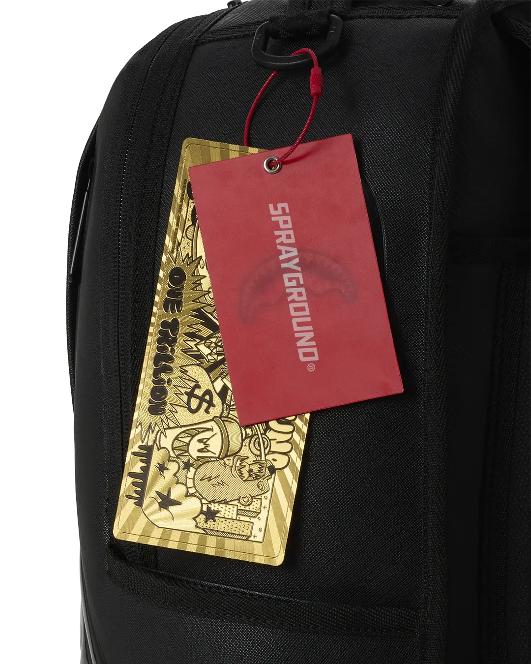 GLOSSY BOSSY - BLK METALLIC BACKPACK - Image 13