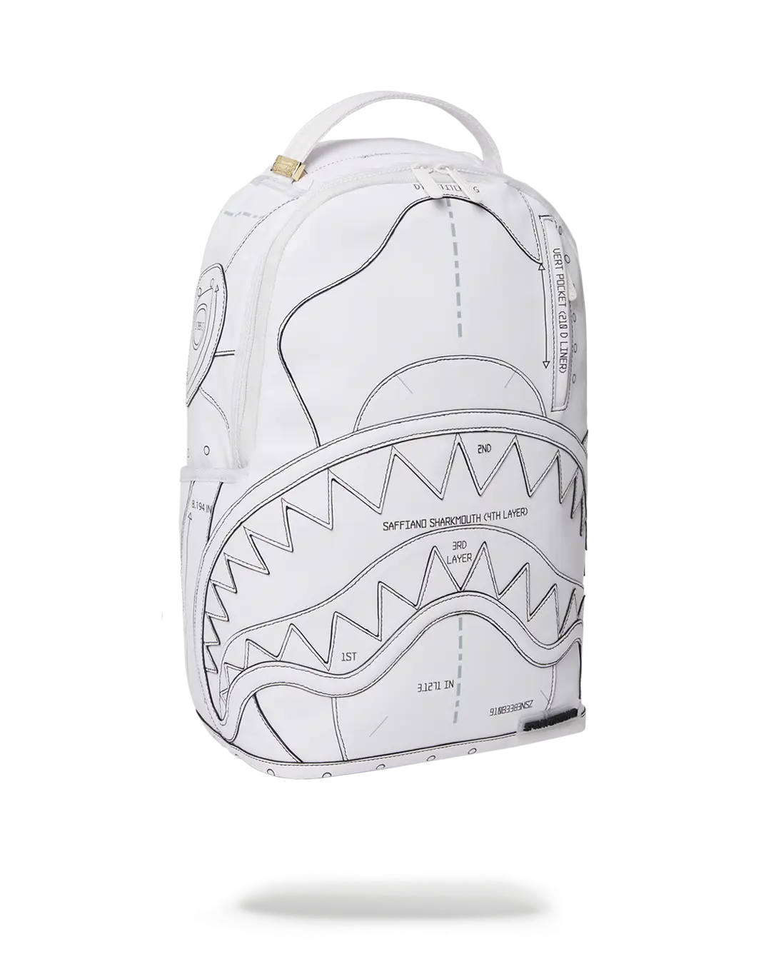 TECHNICAL CUT & SHARK BACKPACK (DLXV) - Image 7