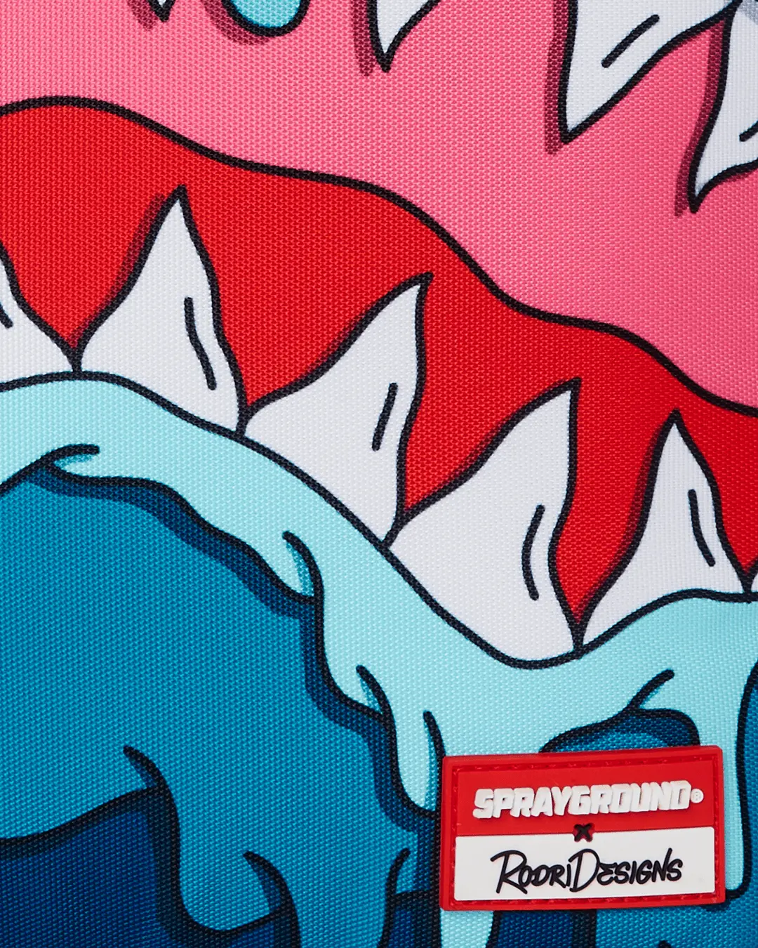 JORGE RODRIGUEZ THE ARTIST COLLAB DRIPS SHARKS BACKPACK - Image 15