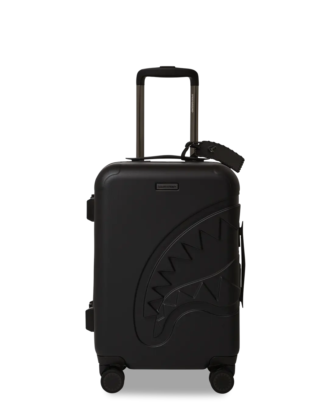 REALITY CHECK SHARKITECTURE CARRY-ON JETBLACK LUGGAGE (GUNMETAL HARDWARE) - Image 3