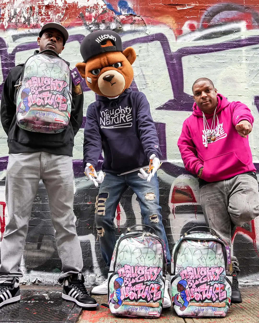 NAUGHTY BY NATURE HIP HOP HOORAY 30TH ANNIVERSARY COLLAB BACKPACK - Image 12