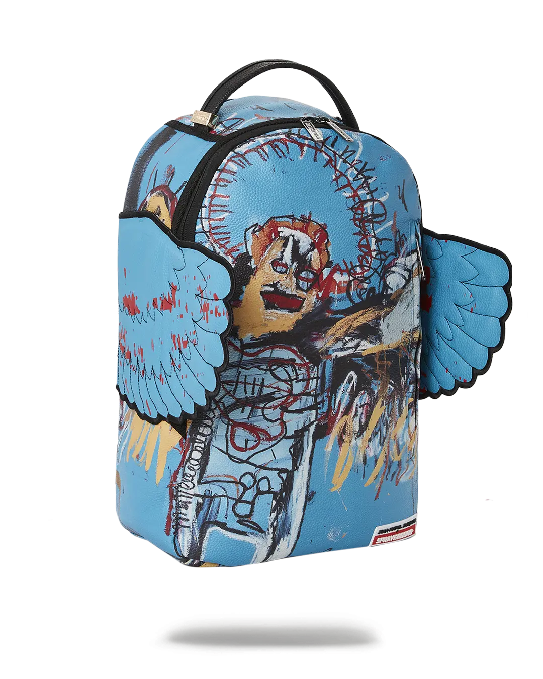 OFFICIAL BASQUIAT UNTITLED (FALLEN ANGEL) 1981 WING BACKPACK (DLXV) - Image 3