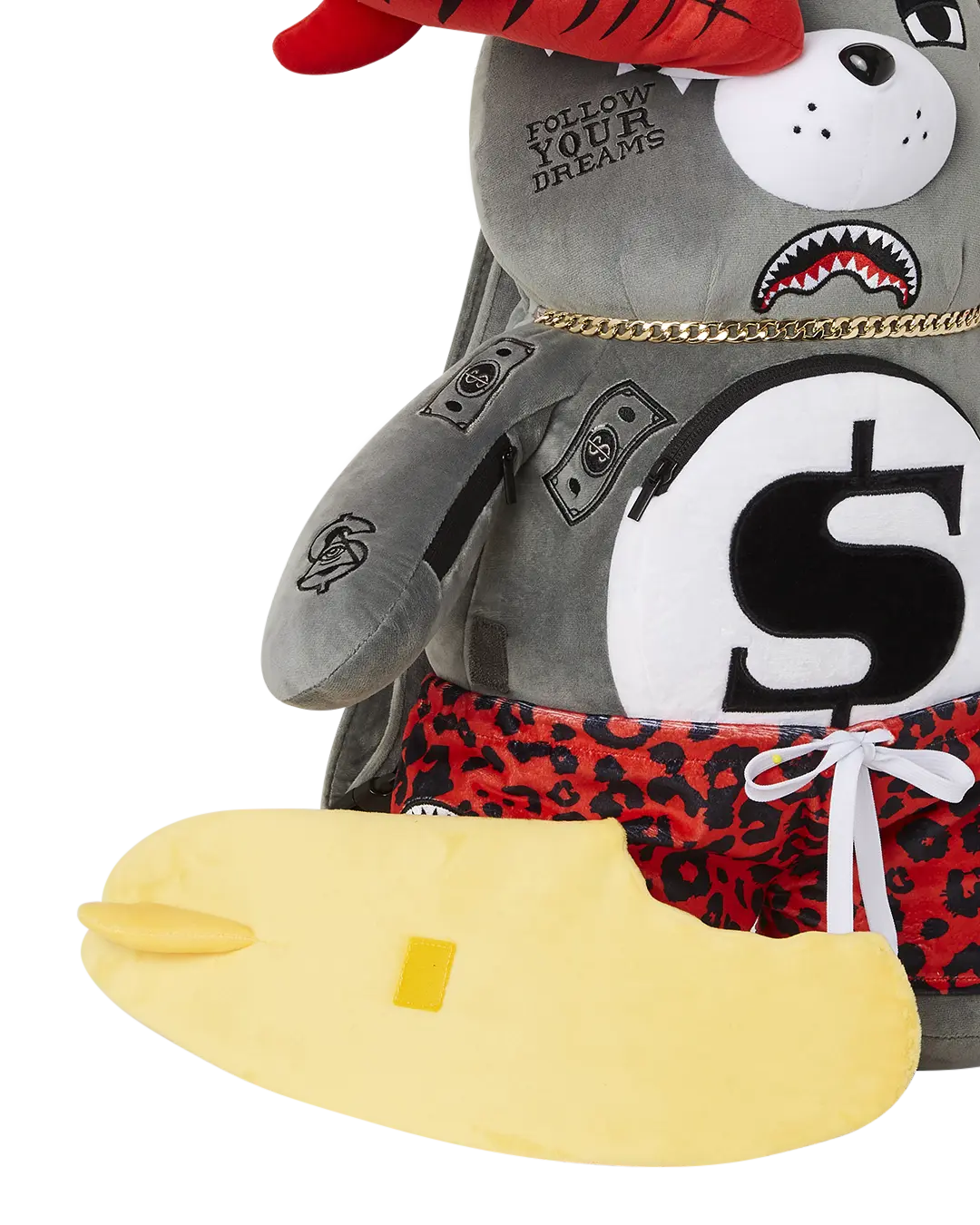 SHARK FRIENDS MONEYBEAR TEDDYBEAR BACKPACK - Image 14