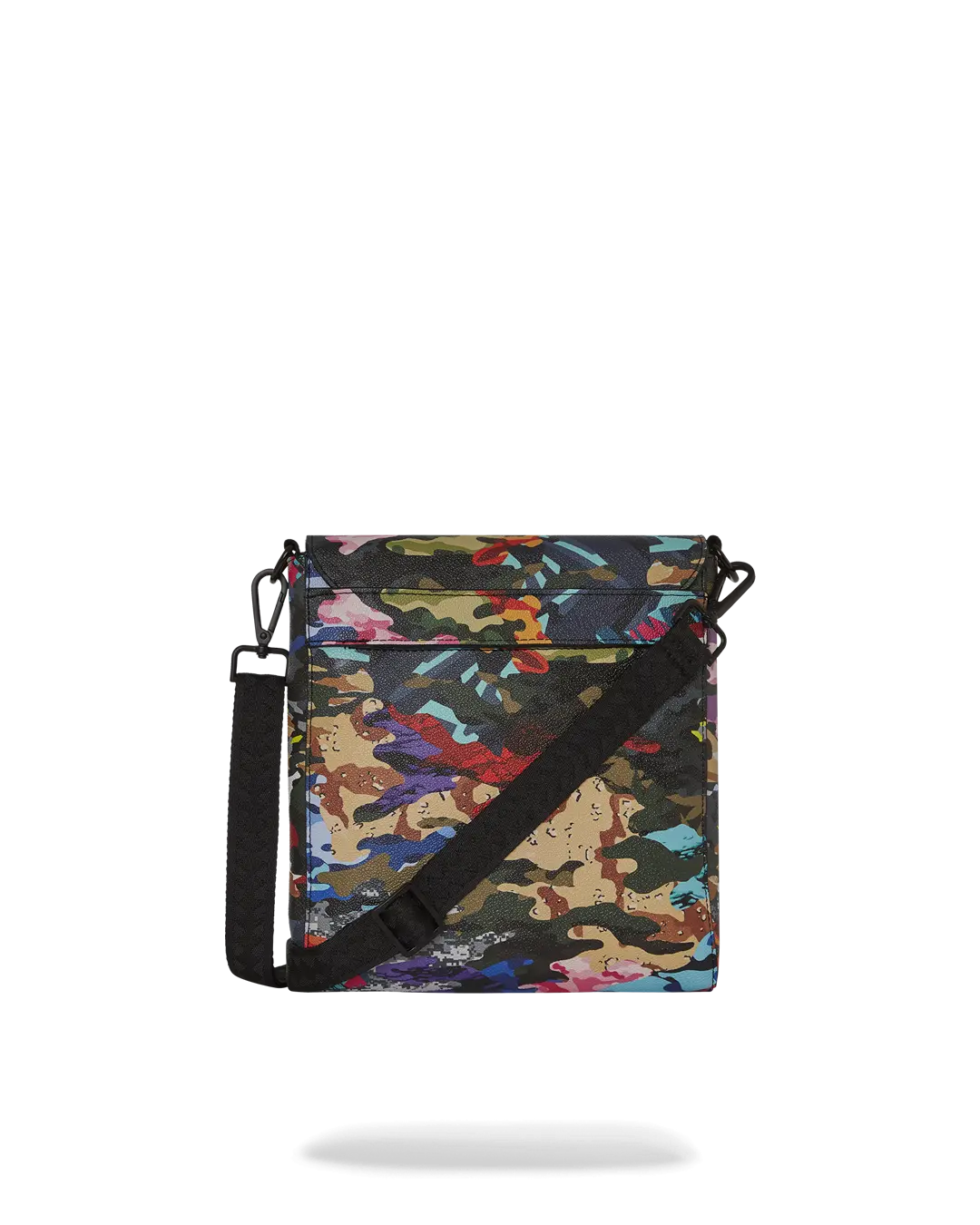SLICED AND DICED CAMO MESSENGER SLING BAG - Image 5