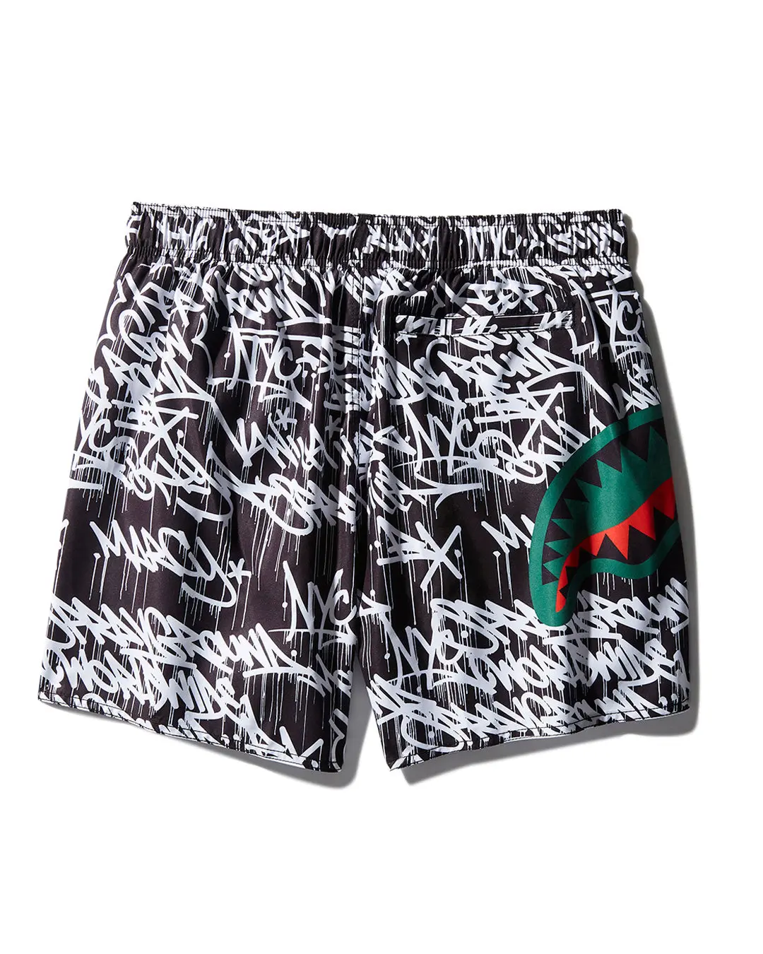SCRIBBLE SHARK SHOTO SWIM TRUNKS - Image 4