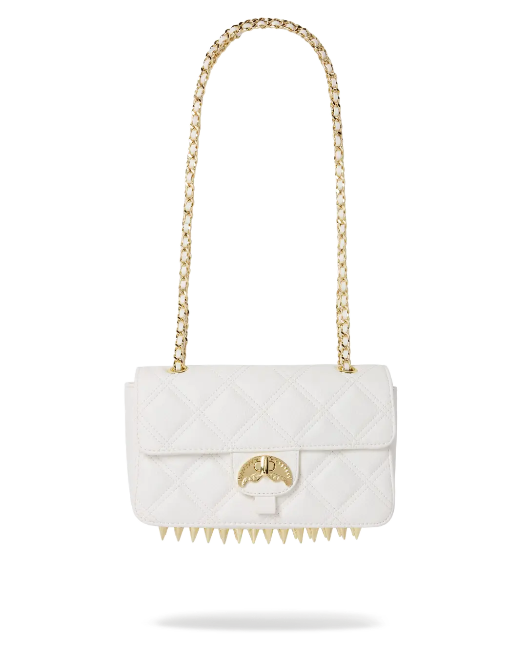 RIVIERA LE BLANC GOLD CHAIN SHARK HANDBAG - Image 6