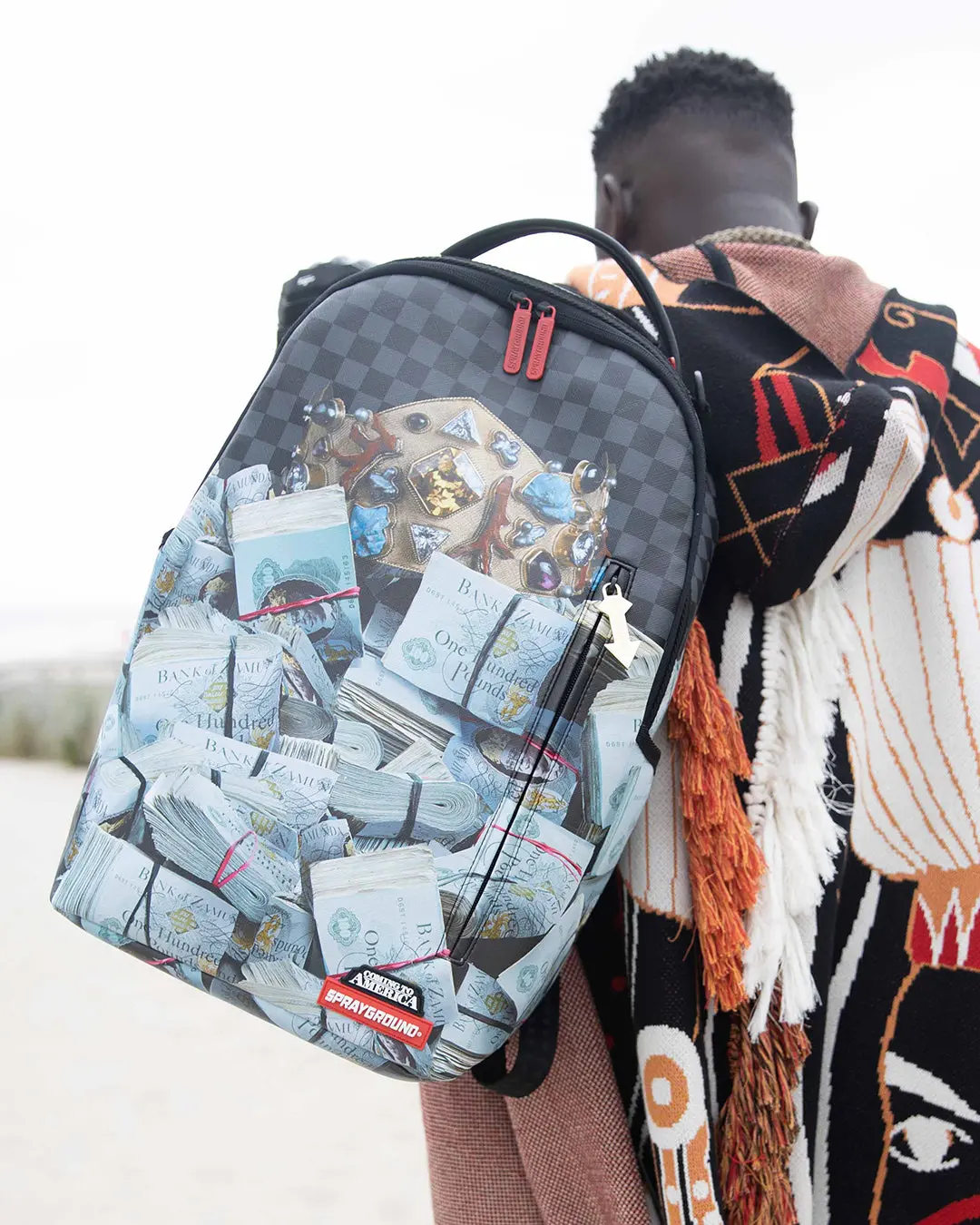 BANK STACKS OF ZAMUNDA COMING 2 AMERICA BACKPACK - Image 4