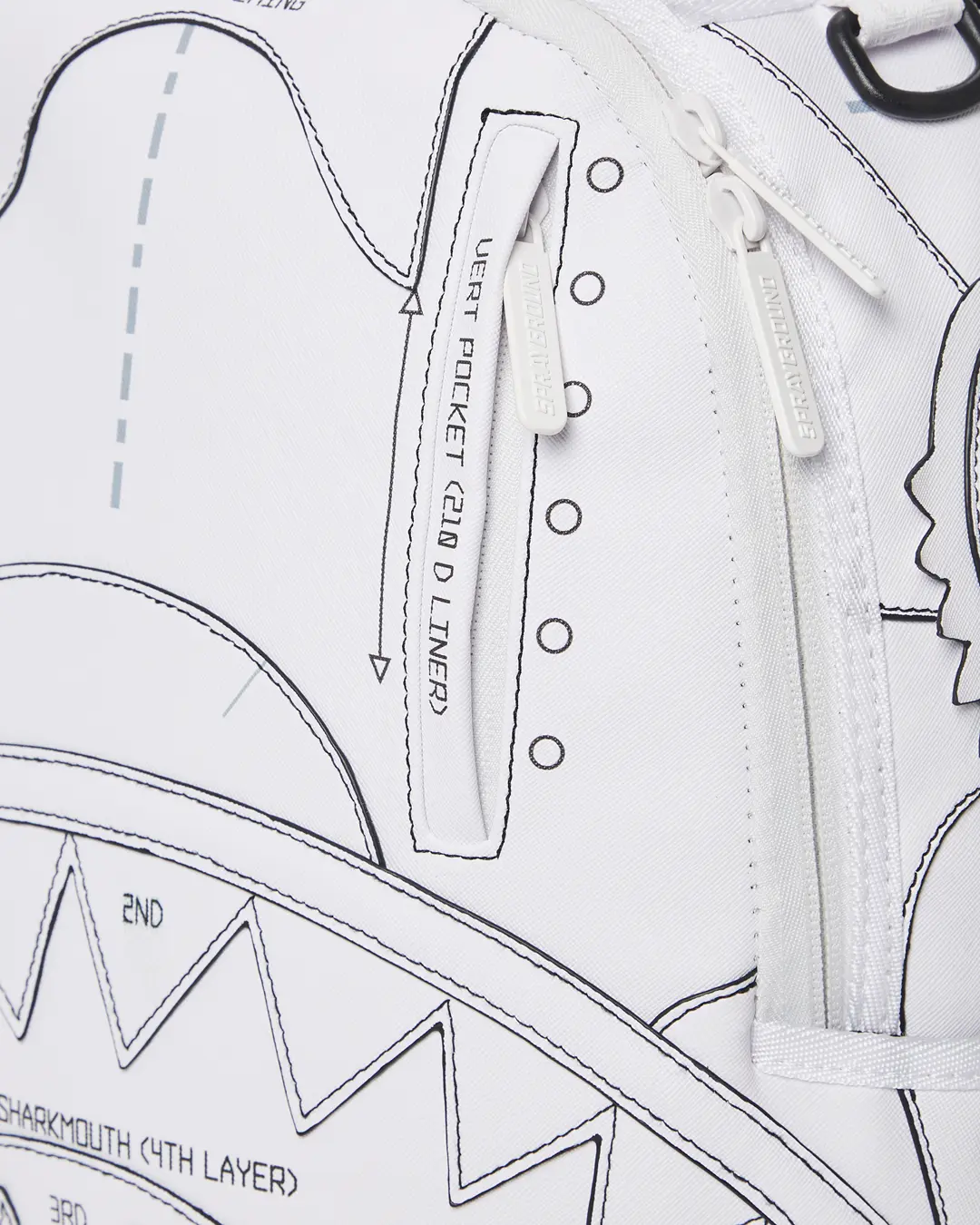 TECHNICAL CUT & SHARK BACKPACK (DLXV) - Image 11