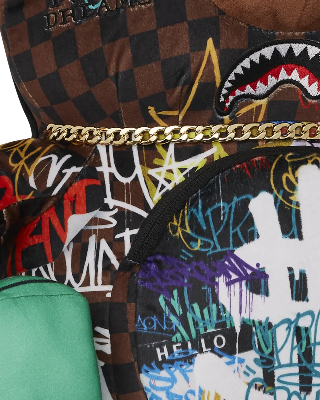 SHARKS IN PARIS THE RIZZ MONEYBEAR TEDDYBEAR BACKPACK - Image 9