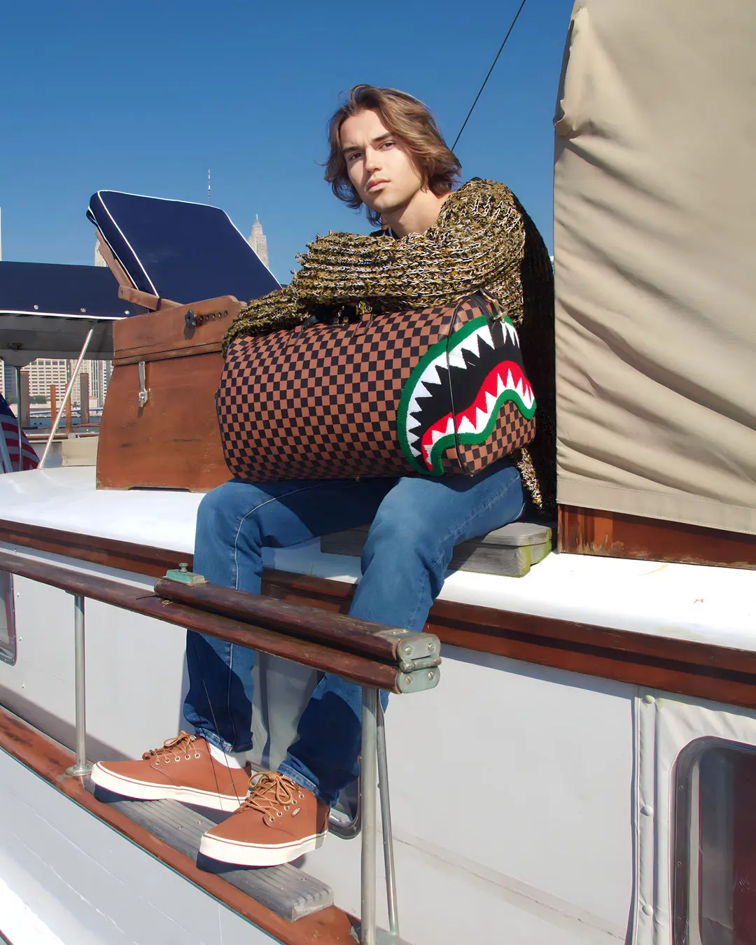 ROMEO AIR ITALIA SHARK DUFFLE - Image 4