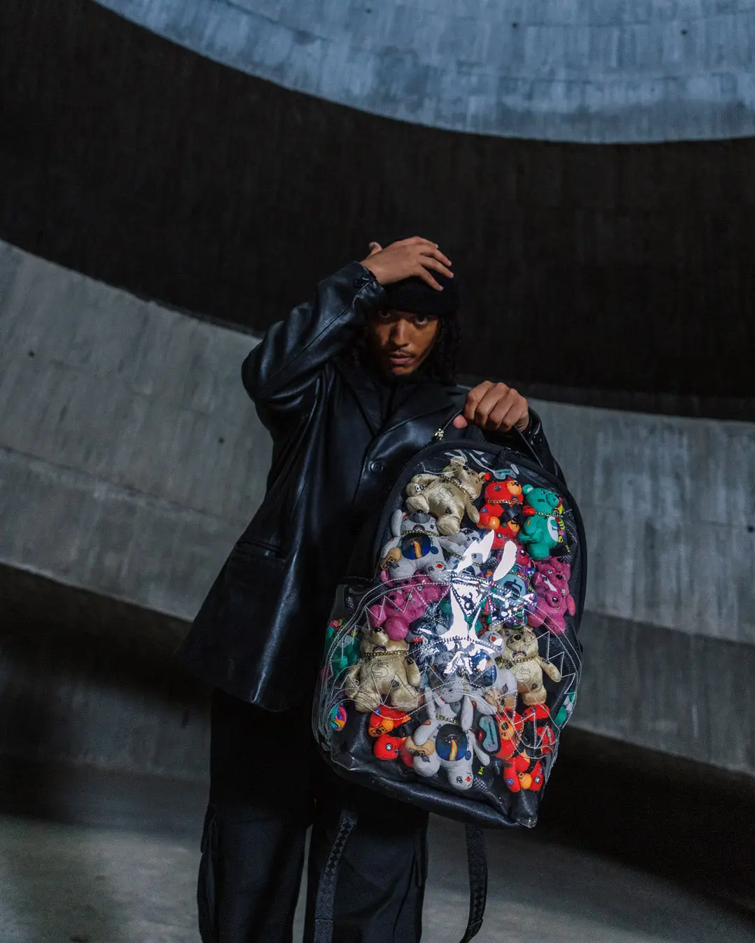 LEGIT BEARS STUFFED IN THIS BAG BACKPACK - Image 4
