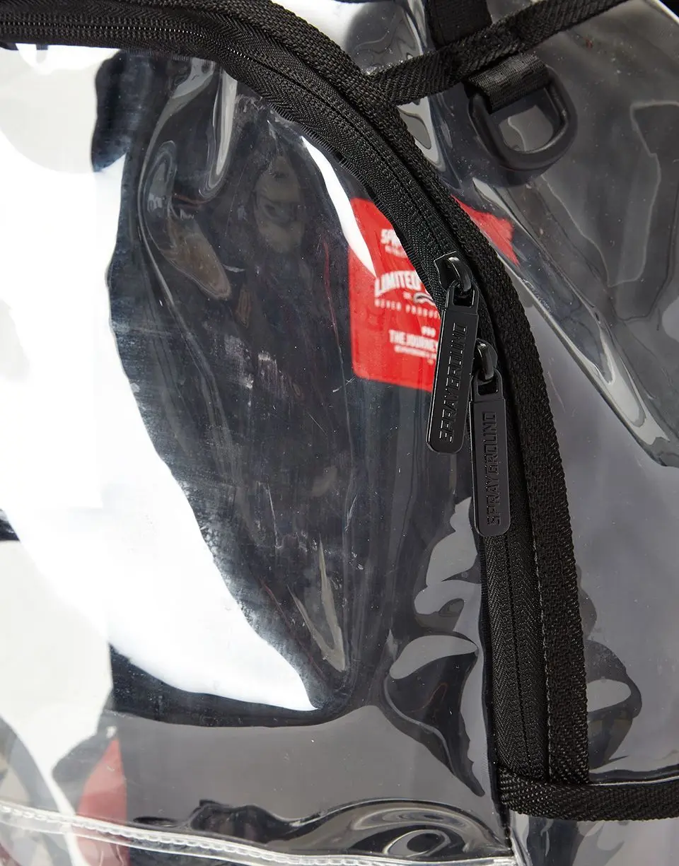 20/20 VISION DOUBLE CARGO SIDE SHARK CLEAR BACKPACK - Image 6