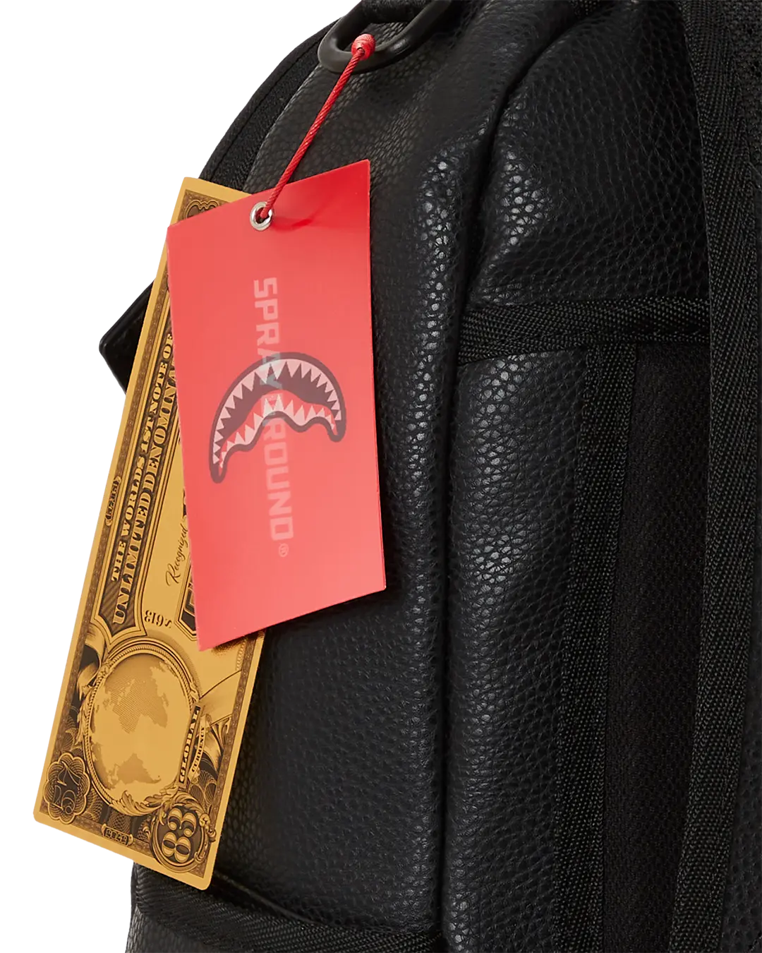 EMBOSSED SHARK TRAVELER BACKPACK (DLXV) - Image 15