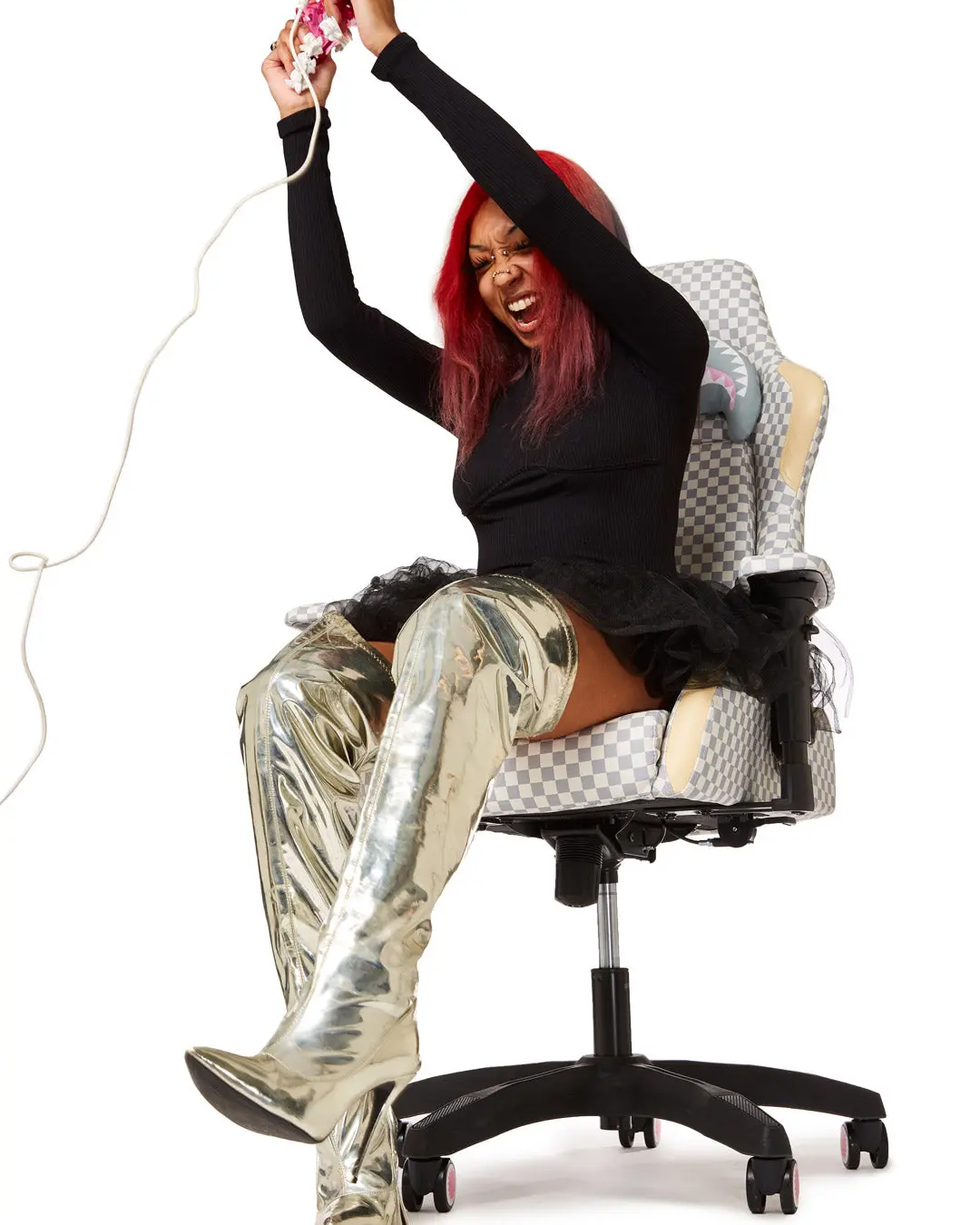 AIR TO THE THRONE JETSET GAMING CHAIR - SUPER RARE - Image 10