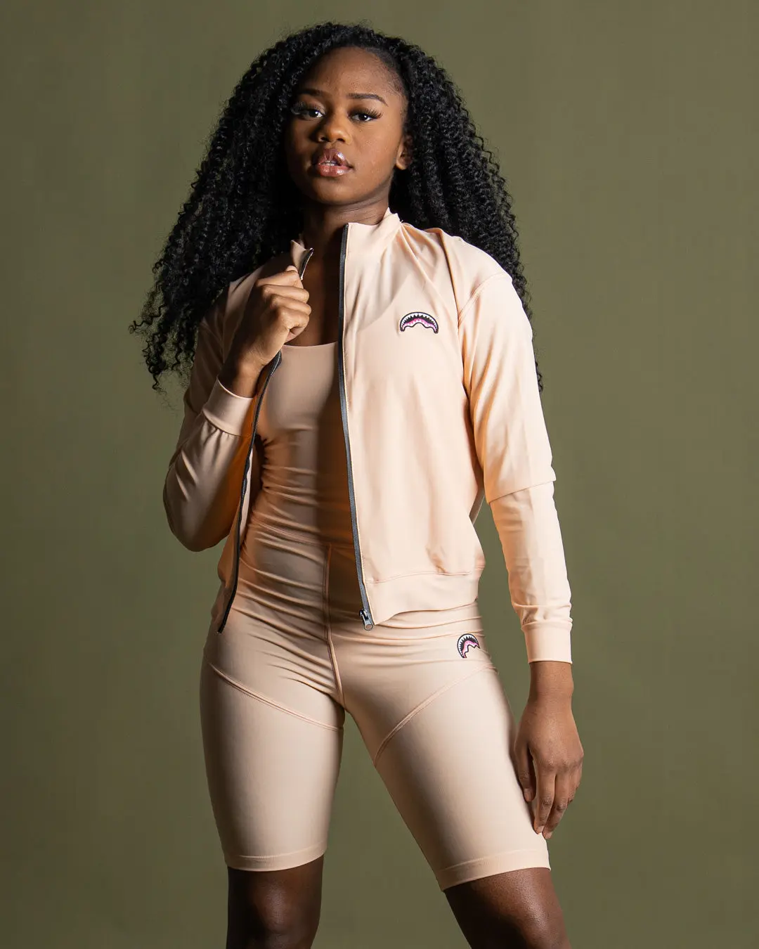 SHARK SLIM JACKET (SAND) - Image 7