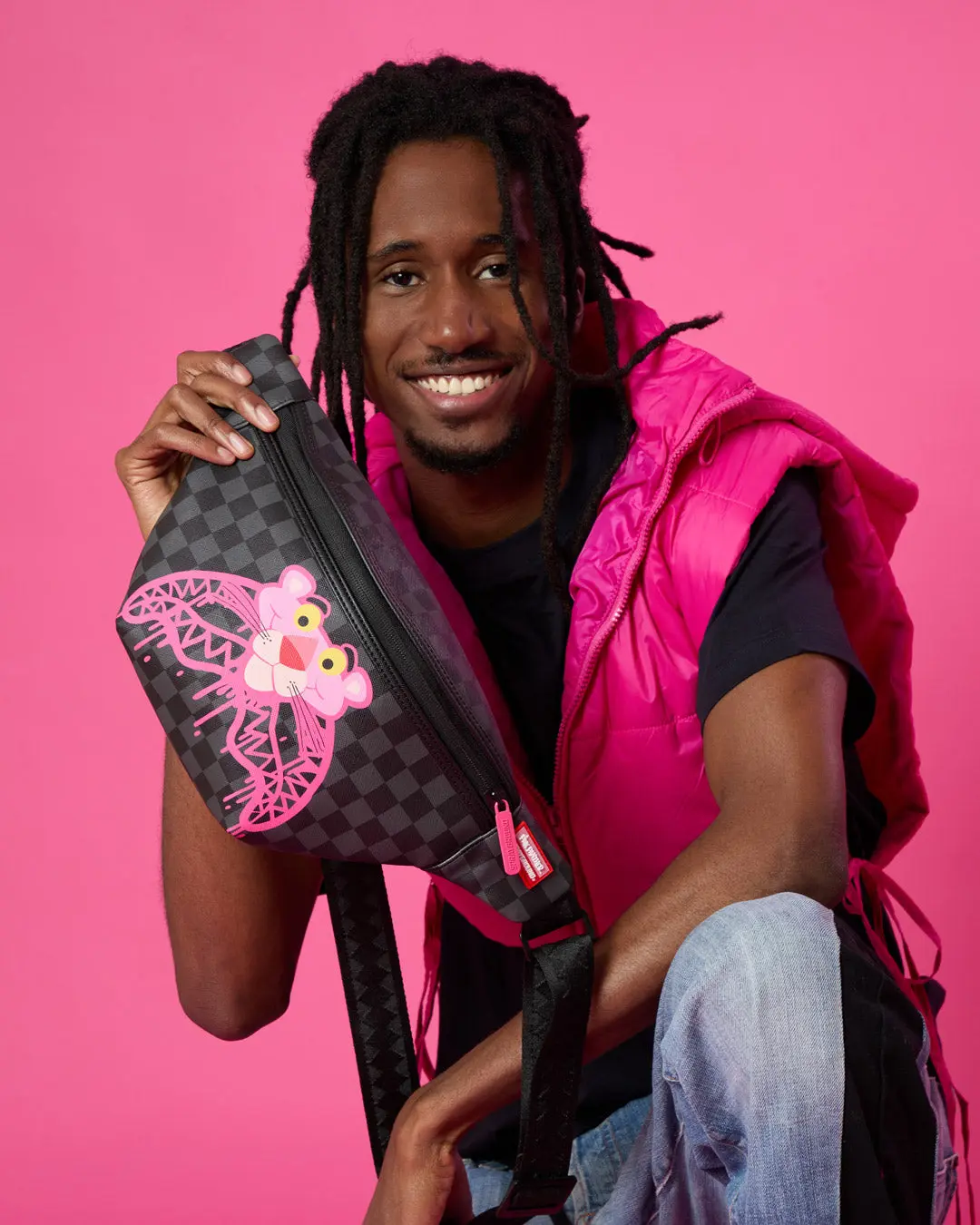 PINK PANTHER DIAMOND SHARK SAVVY CROSSBODY - Image 2