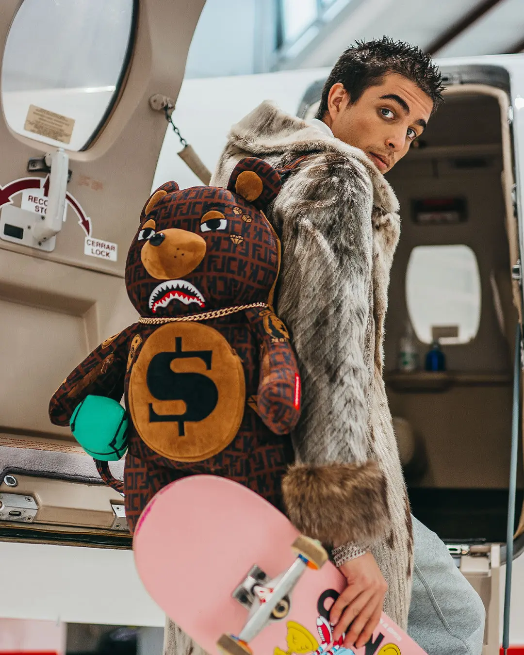 OFFENDED MONEYBEAR TEDDYBEAR BACKPACK - Image 2