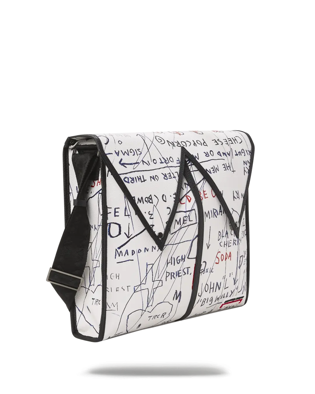 OFFICIAL BASQUIAT UNTITLED (CHEESE POPCORN) 1983 SLING MESSENGER - Image 9