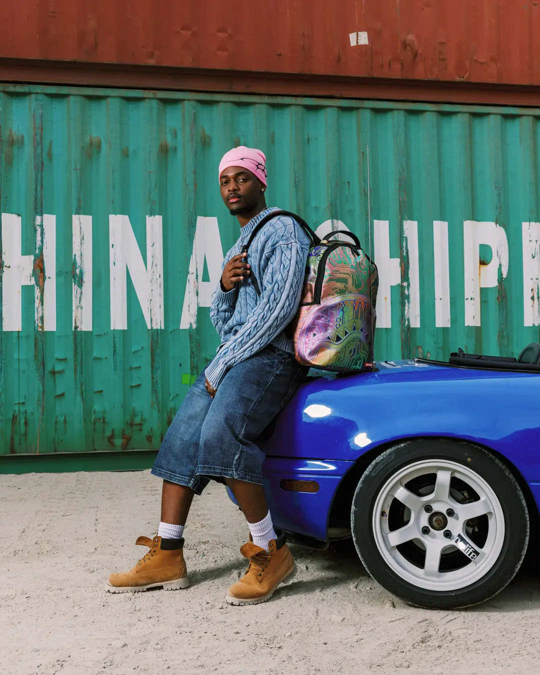 CIRCUIT BOARD MAGNETIC GRID BACKPACK - Image 8