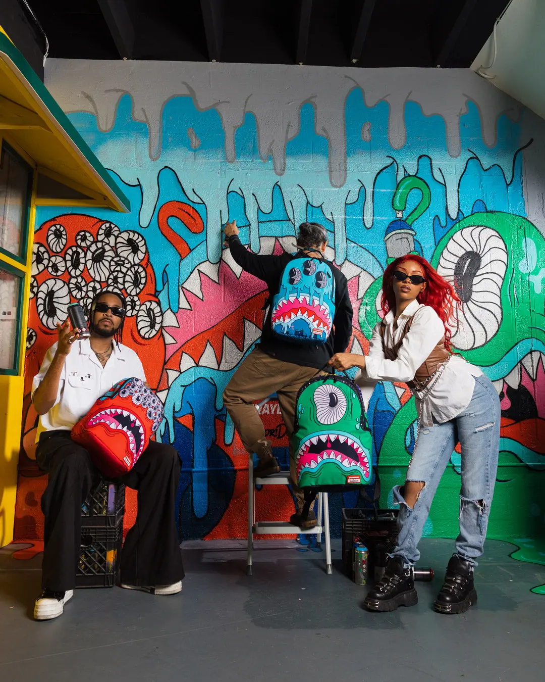 JORGE RODRIGUEZ THE ARTIST COLLAB BOB SHARK BACKPACK - Image 12