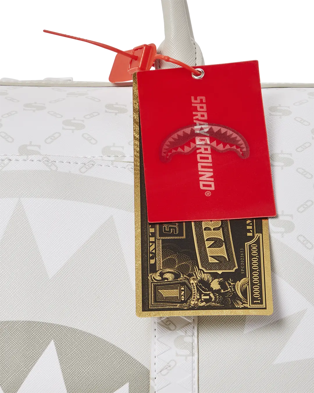 MONEY PATTERN POWDER MINI DUFFLE - Image 14