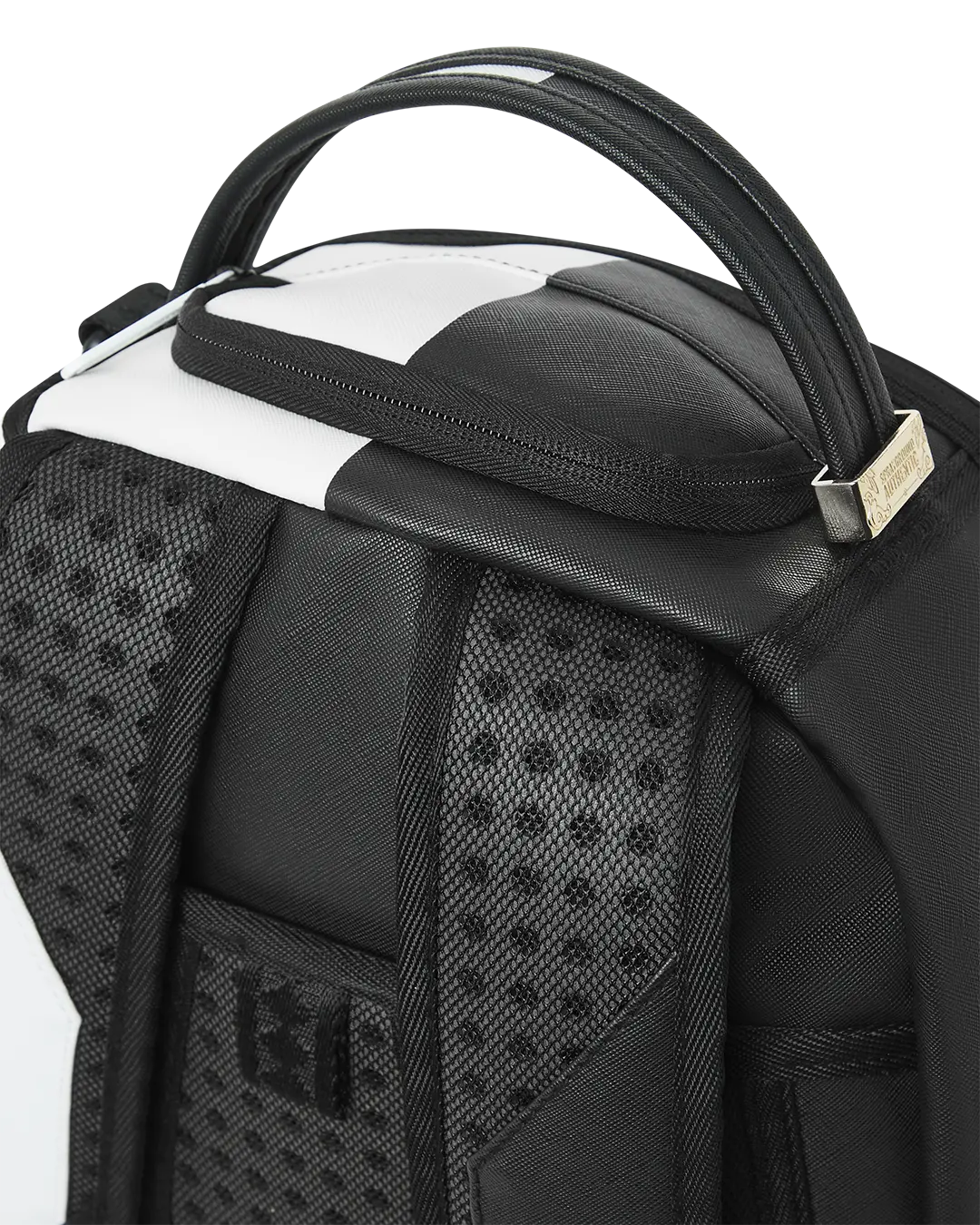 SHARK CENTRAL SPLIT BACKPACK BLK/WHT (DLXV) - Image 12
