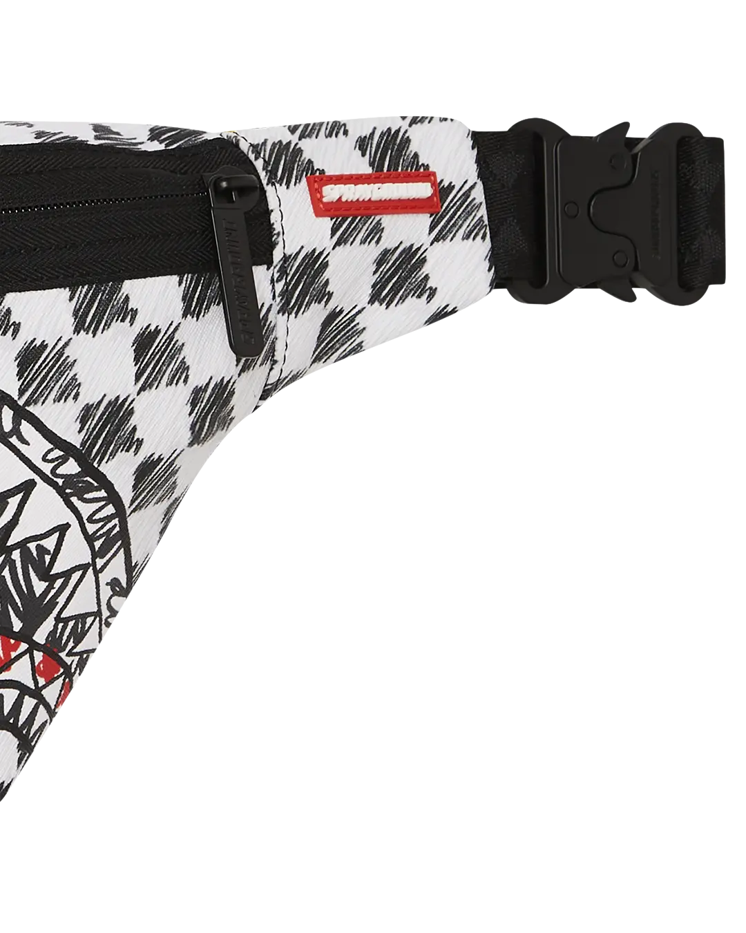 SCRIBBLE DRIBBLE CHECK SAVVY CROSSBODY - Image 5