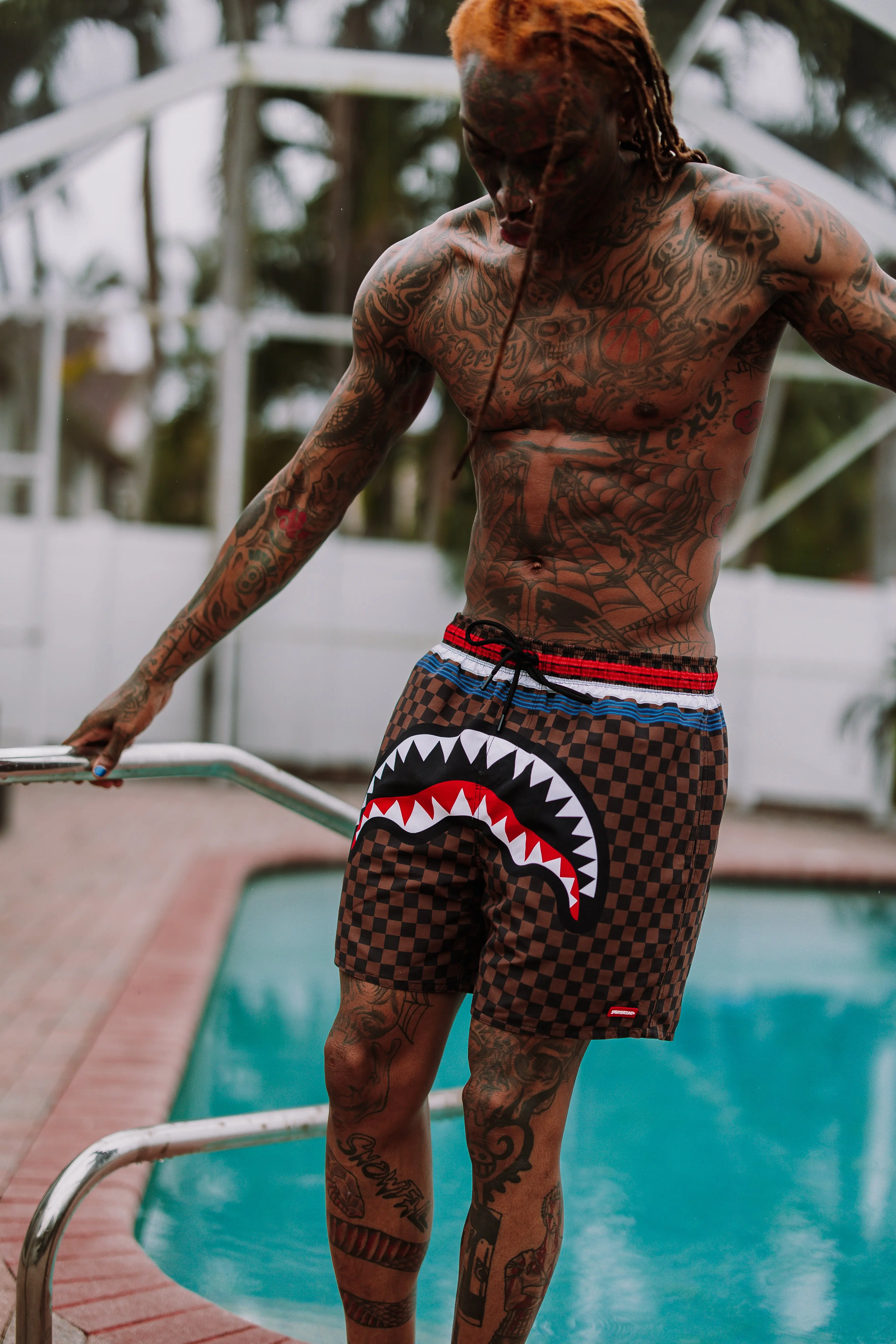 SHARKS IN PARIS GT SWIM SHORTS - Image 7